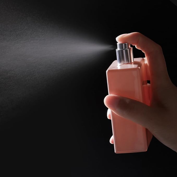 100ml/3.4 Oz Glass Spray Bottle Perfume Atomizer,Empty Refillable Perfume Spray Bottle with 3 Kinds of Dispenser (A5)