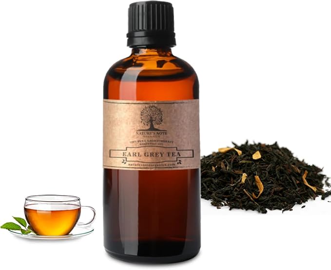 Earl Grey Tea - 100% Pure Aromatherapy Grade by Nature's Note Organics - 4 Fl Oz