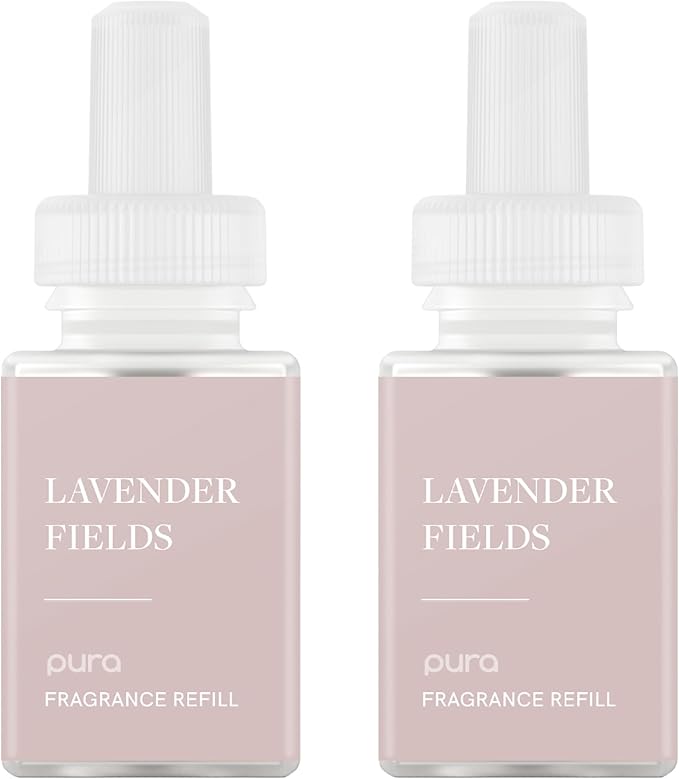 Pura Smart Home Scent Refill - Long-Lasting Premium Fragrance per Refill - Clean Diffuser Fragrance for Home, Office & Apartment - 2 Pack, Simply Lavender