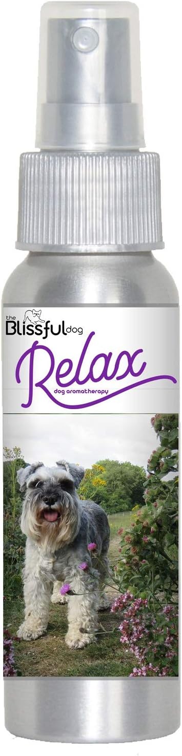 The Blissful Dog Schnauzer Relax Dog Aromatherapy Spray for Your Dog's Anxiety