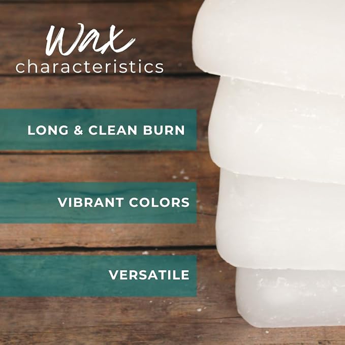 Direct Candle Supply 6lb Paraffin Wax, Parafin Wax, Paraffin Wax Candle Making Kit, Paraffin Wax Blocks, Making, Canning, Waterproofing, Metal Preservation, and a Variety of Other Applications