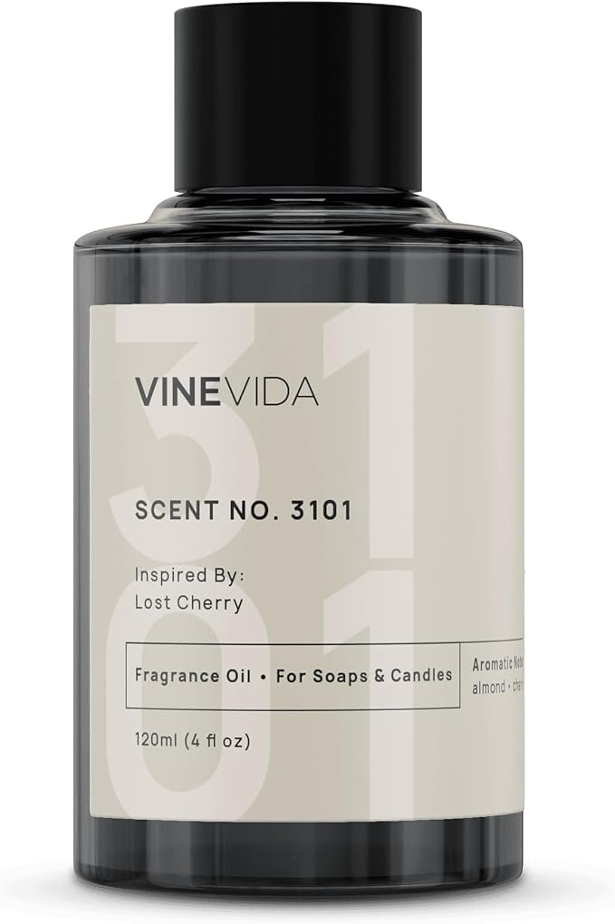 VINEVIDA Scent NO. 3101 Fragrance Oil - 120mL (4oz) - Fragrance Oil for Candle Making - Made in USA Candle Scents Scents for Soap Making