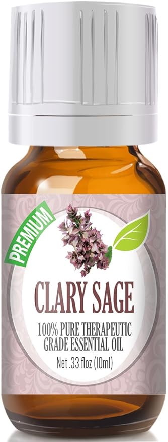 Healing Solutions 10ml Oils - Clary Sage Essential Oil - 0.33 Fluid Ounces