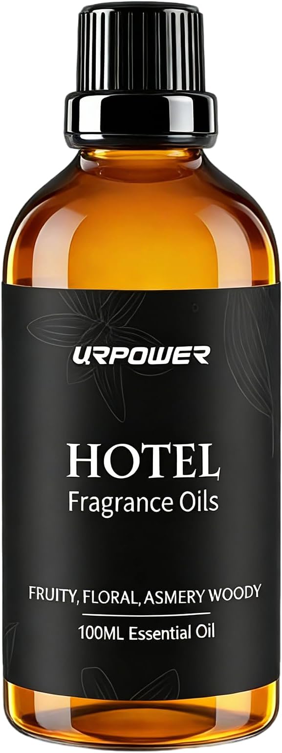 URPOWER 100ml Hotel Collection Diffuser Oil Inspired by The Ritz-Carlton Hotel Scent – Fruity Floral Amber Fragrance Oil, Diffuser Essential Oil for Ultrasonic and Waterless Diffusers