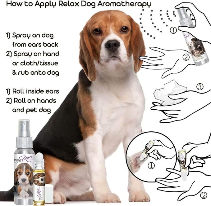 The Blissful Dog Beagle Relax Dog Aromatherapy Spray for Your Dog's Anxiety