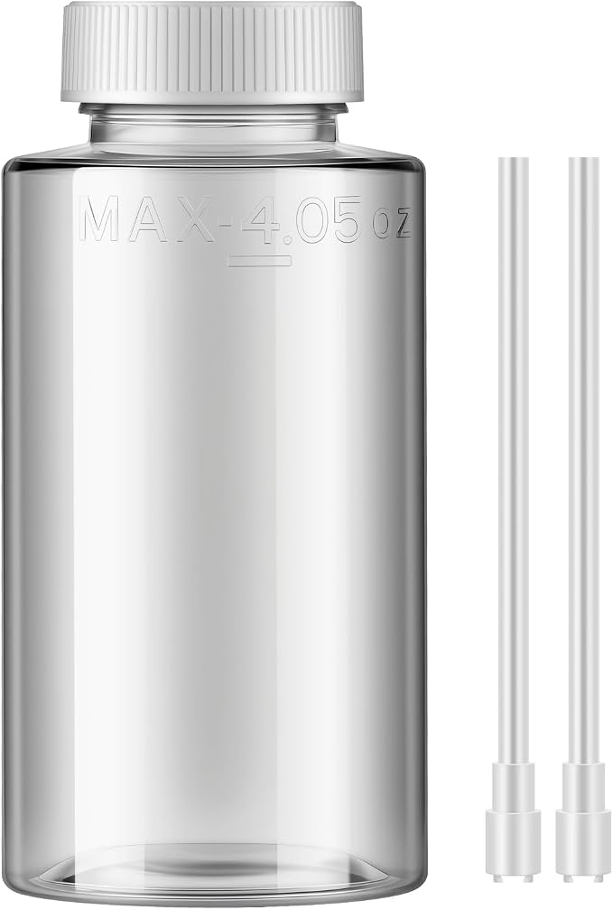 120 mL Diffuser Bottle Replacement for Waterless Diffusers, Refillable Fragrance Oil Container for Easy Scent Switching, 4.05 oz