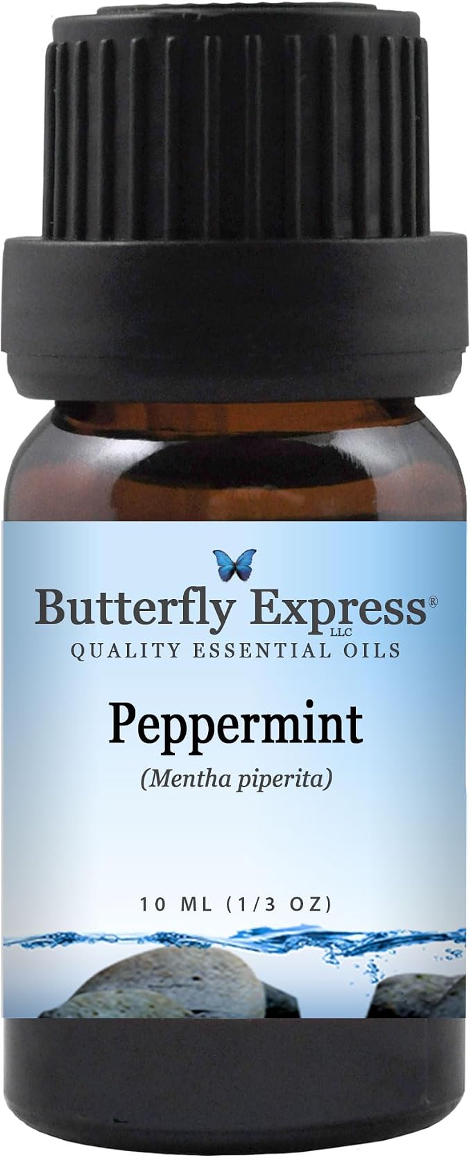 Peppermint (Mentha piperita) Essential Oil 10ml - 100% Pure - by Butterfly Express