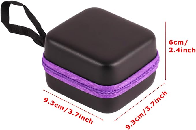 Essential Oils Case Glass Bottle Hard Carrying Case Storage Bag for 5ml Roller Bottles Spray Bottle Oil Vial Bottles