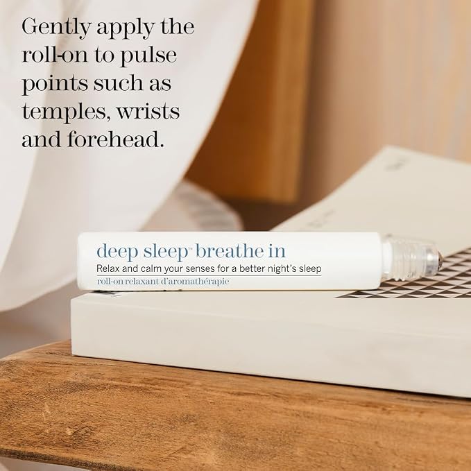 THISWORKS Deep Sleep Breathe in, Natural Roll-On Sleep Aid and Tension Relief, 8 ml