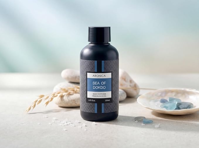 Aronica Diffuser Refill 120ml_Sea of Dokdo_Ocean Diffuser Fragrance, Beach House Scent