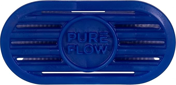 PUREFLOW Cabin Filter Air Freshener with Odor Eliminator – Fits on Most Car, Truck, and SUV Cabin Air Filters - New Car (2-Pack)