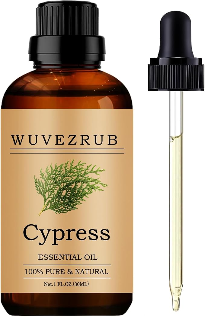Cypress Essential Oils, 30ML Pure and Natural Essential Oil for Aromatherapy Diffuser - Cypress / 1 Fl Oz