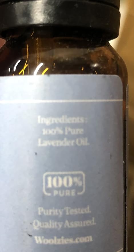 Woolzies Lavender 100% NATURAL Pure Essential oil - 2 pack - 1 Fl oz per bottle