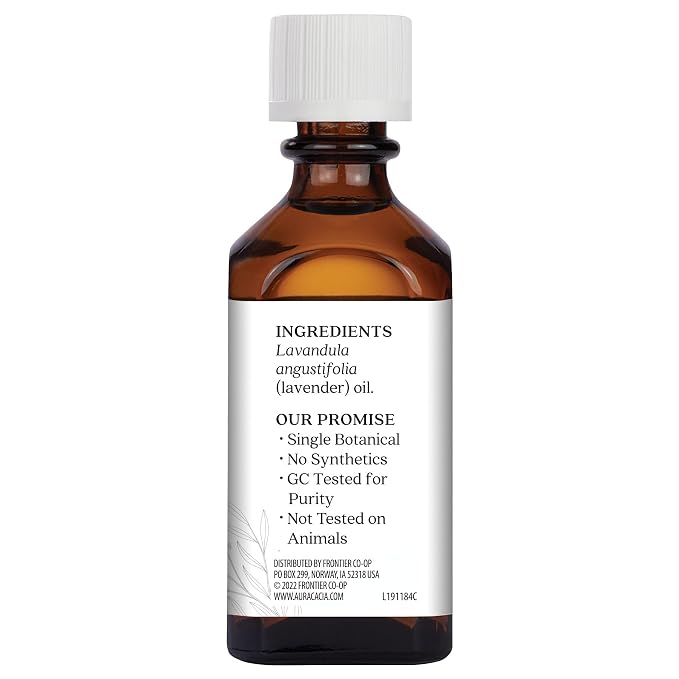 Aura Cacia Essential Oil Lavender (Lavendula Augustifolia) 2 oz