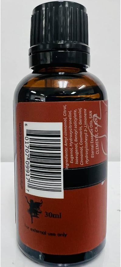 Eternal Essence Oils Sexy Cinnamon Clove 30ml Premium Fragrance Oil - for Candle, Soap Making, Aromatherapy, Diffusers, Home Care, & Humidifiers