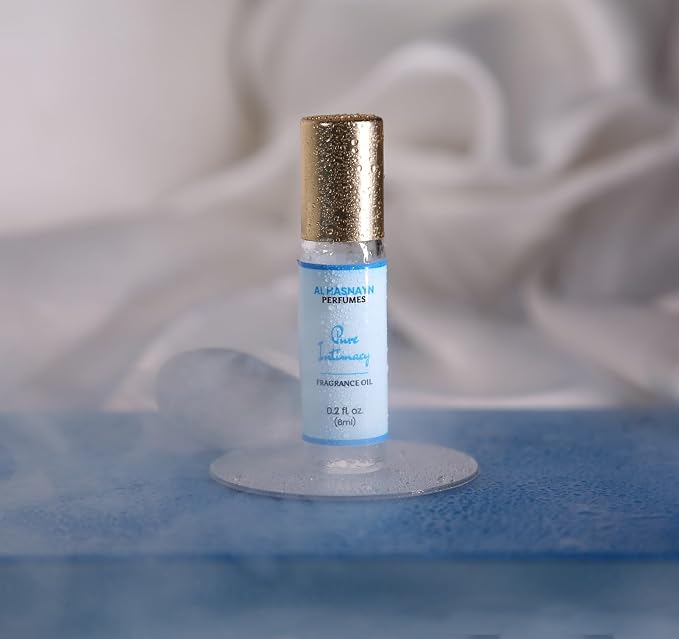 AL-HASNAYN Pure Intimacy Fragrance Oil Roll-On Perfume 6ML 0.20 fl oz |Rollerball perfume |Alcohol free| Long Lasting | Gifts for men women|