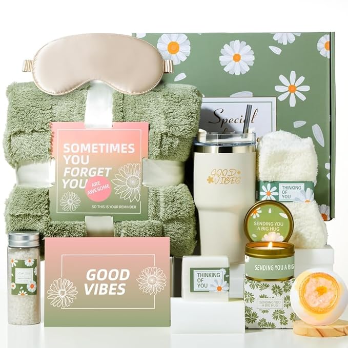 Self Care Gifts for Women：Spa Baskets · Get Well Soon , Birthday Gifts for Women Care Package · Relaxation Gift Sets for Women · Relaxing or Thinking of You for Her