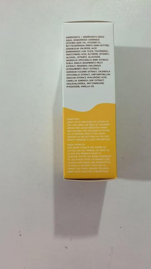 Vigority Magnesium Lotion for Kids & Babies Sleep - Bedtime Body Cream with Vanilla, Multi Vitamins & Botanical Extracts – Soothing Topical Magnesium for Relaxation, Calming & Soothing Relief