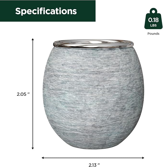 Northwood Sauna - Sauna Aromatherapy Stone Cup - Essential Oil Diffuser - Natural Rock with Stainless Steel Bowl