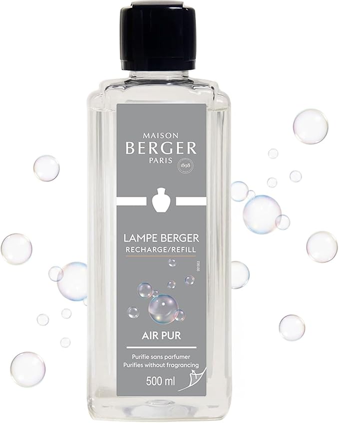 MAISON BERGER Lampe Berger Refill, 500 ml, So Neutral | Catalytic Lamp Fragrance Refill, Helps Neutralize Odors, ~80 h Fragrance Diffusion, Made in France