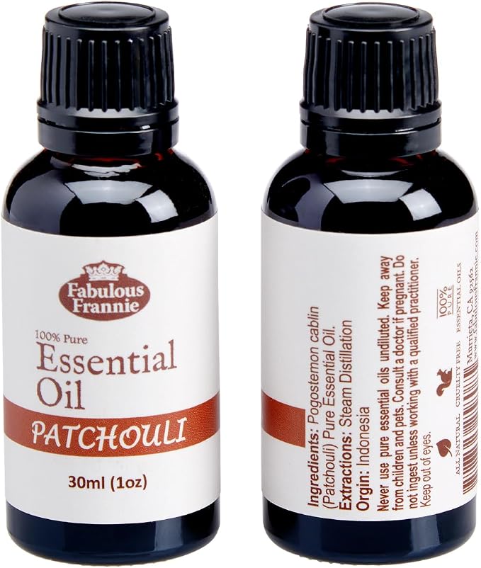 Fabulous Frannie Patchouli Pure Essential Oil 30ml (Pack of 1)