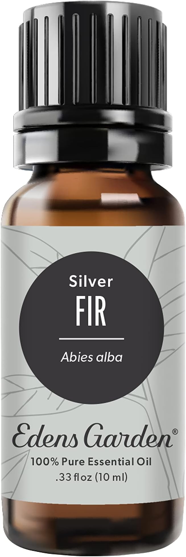 Edens Garden Fir- Silver Essential Oil- 100% Pure Premium Grade, Undiluted, Natural, Therapeutic, Aromatherapy, The Best for Diffuser, Candle, Laundry, Humidifiers 10 ml (.33 fl oz)