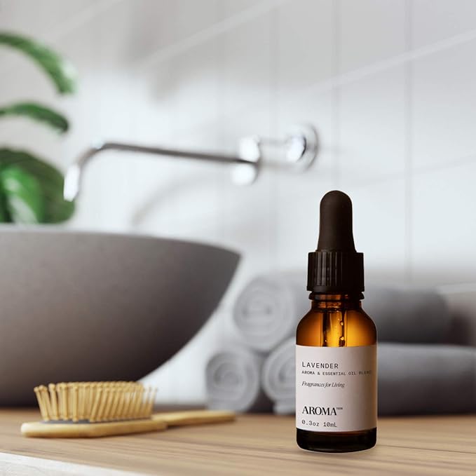 Aromatech Lavender Aroma Essential Oil Blend: Hotel Inspired Aromatherapy with for Ultrasonic Diffusers & Nebulizers (10 mL)