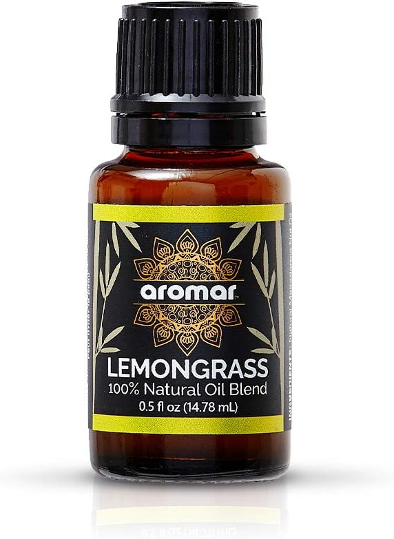 AROMAR Premium Essentials Oils for Aromatherapy, Diffusers, and Therapeutic Bath, Plant-Based Natural and Organic Oil, Light Fresh Fragrance for DIY, Personal, or Professional Use.
