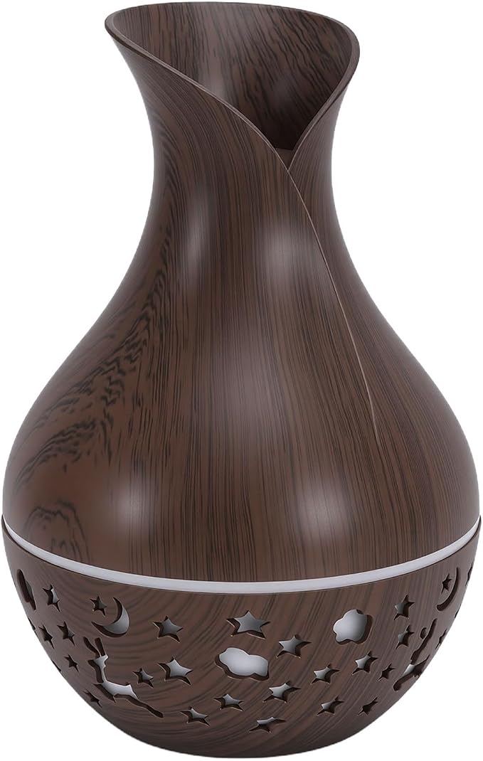 Yctze Portable Mini Humidifier, Compact 100ml Essential Oil Diffuser with Colorful Light for Bedroom Office Car Travel in the Dry Autumn and Winter Seasons 4.66oz