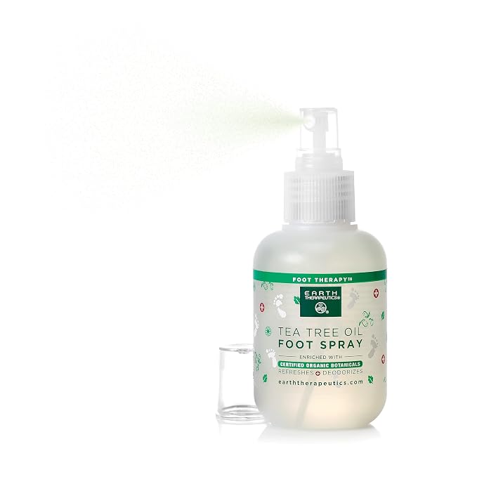 Earth Therapeutics Tea Tree Oil Foot Spray, 4 Ounce