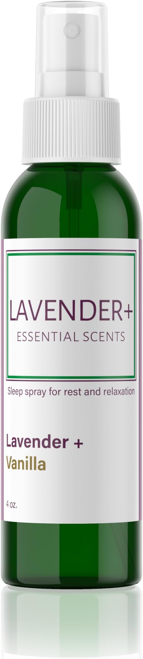 Lavender Sleep Spray for Pillows, Linens & Pajamas – Natural Calming Lavender & Vanilla Aromatherapy Mist with Amethyst & Reiki Energy. Deep Sleep + Bedtime Relaxation for Adults & Kids. 4 Ounce (1)