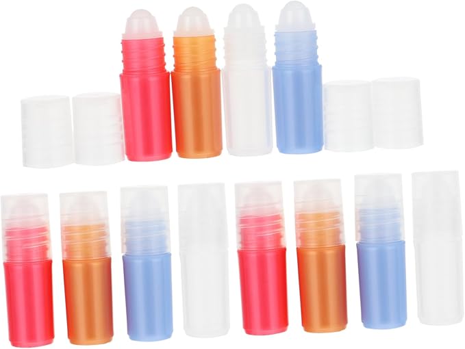 1set Refillable Essential Oil Bottles Kit for Aromatherapy Portable Easy to Clean for Perfume Massage Oils and Daily Care 20pcs