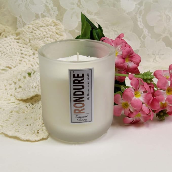 Habersham Rondure Candle – Daphne Odora Scented Candle, Up to 55 Hours Burn Time, Authentic and Long Lasting Fragrance, Soy Blend Wax, 9.5 oz Glass Jar Candle