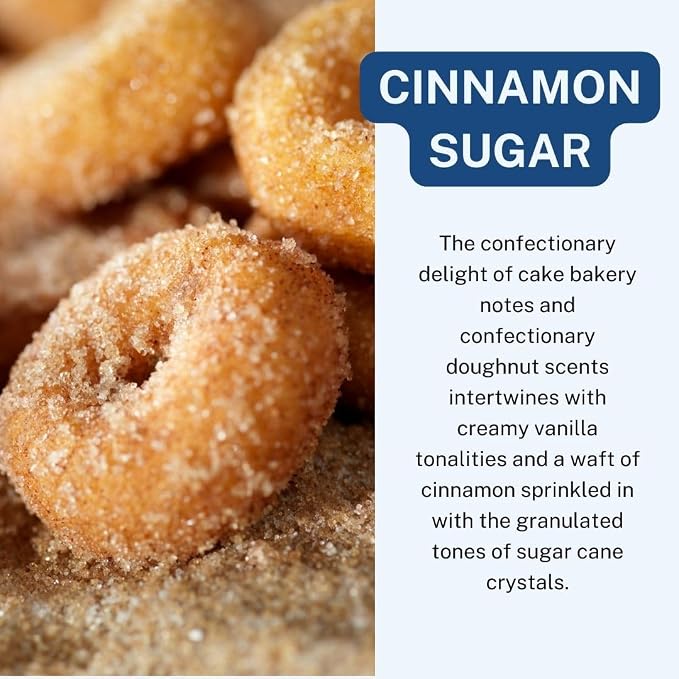 C&E Craft Co Hanging Car Air Freshener Diffuser 2 Pack, Long Lasting Fragrance Oil Car Freshener, Glass Bottle Auto Air Freshener, Made in USA (Cinnamon Sugar + Sugar Cookie)