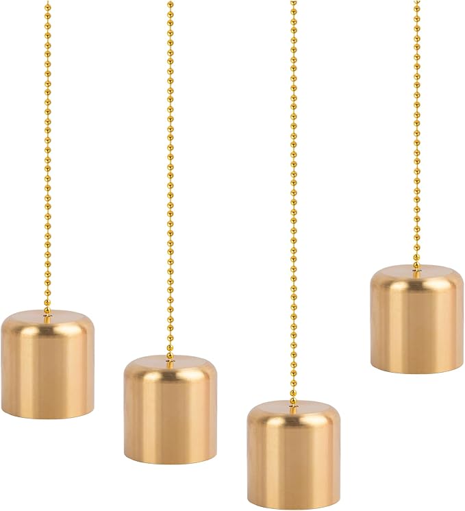 AUEAR, 4 Pack Snuffer Lamp Shade Candle Extinguisher with Chain for Accessories