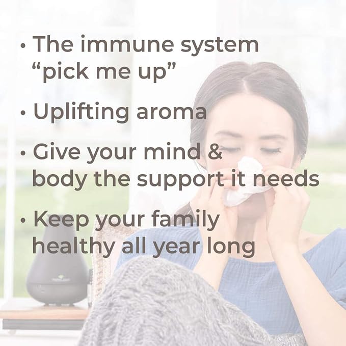 Plant Therapy Immune Aid Essential Oil Blend 100 mL (3.3 oz) 100% Pure, Undiluted, Natural Aromatherapy, Natural Immune Support, Fresh Scent