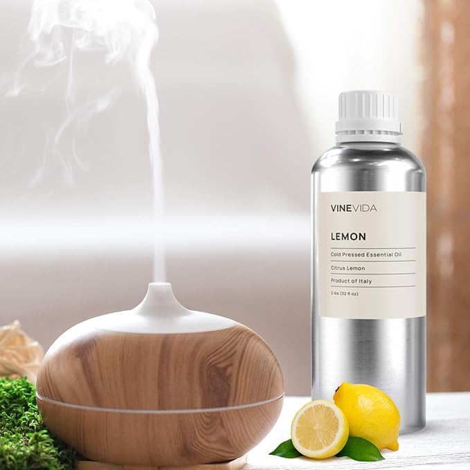 VINEVIDA [32 oz] Pure Lemon Essential Oil