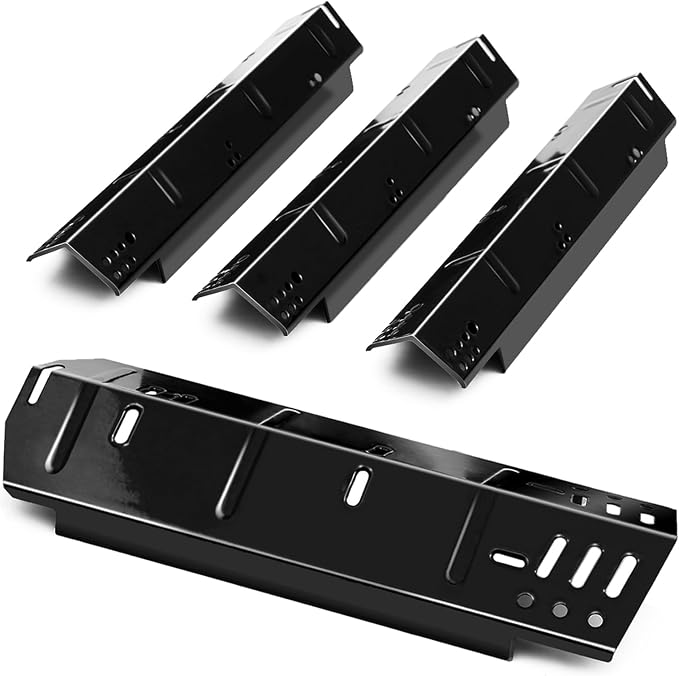Charbrofire DGH450CRP Heat Tent Grill Replacement Parts for Dyna Glo Grill Heat Shield 70-02-615 70-02-423 Dynaglo 4 Burner Cover DGF451CRP DGH450CRN-D DGH450CRP-D Dyna-Glo Grill Parts 4 Pieces