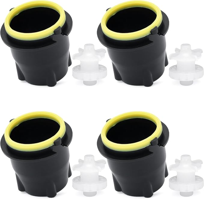 8 Pcs LEV 3.0 28545 Valve Nozzle and 28368 Diffuser Internal Mixer Part Kit Replacement for Cola Machine for Soda Maker for Juice Carbonated Beverage Dispensers, Inner Outer Valve Repair