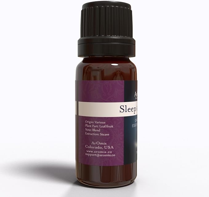 ArOmis Sleep & Breathe Essential Oil - 100% Pure Therapeutic Grade - Undiluted, Premium Oil - 150 Micron Filtered, Perfect for Aromatherapy Diffusers (30ml / 1 fl oz)