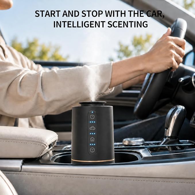 Ziweo Waterless Diffuser for Car - Easy to Carry