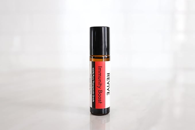 Immunity Boost Roll-On by Revive Essential Oils - 100% Pure Therapeutic Grade, for Diffuser, Humidifier, Massage, Aromatherapy, Skin & Hair Care
