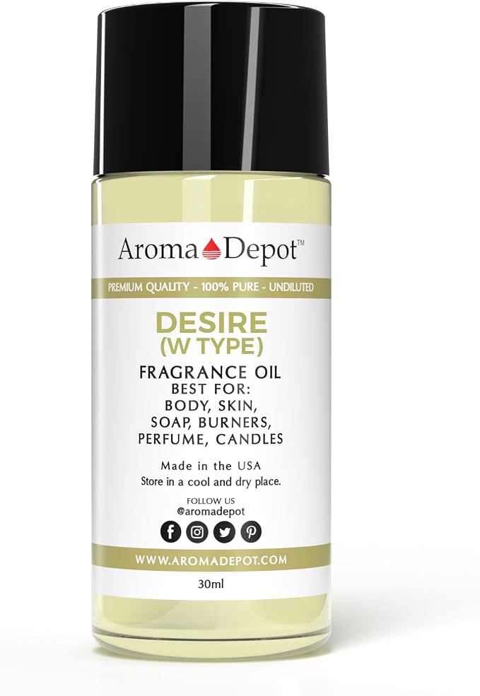 30ml. Desire Type Roll-on Perfume/Skin Body Fragrance Oil. Our Interpretation, Pure-Uncut. Add a Few Drops to Your Aromatherapy Diffuser. Smell Good All Day, Any Day!