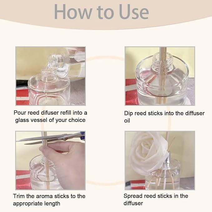 Scent Diffuser Oil Refill | 13.53 fl oz(400ml) Home Fragrance Defusers | Scented Aroma Essential Oil Reed Diffuser Little Black Dress 400ml