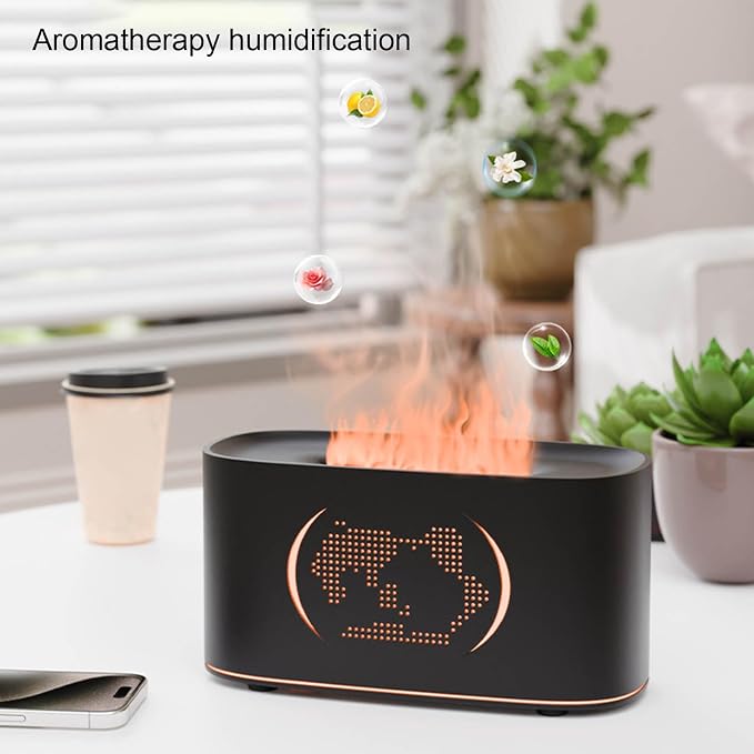 Auto Shut Off 160ml Essential Oil Diffuser 7 Color LED Light Easy Control Humidifier Desk Aromas Diffuser Auto Shut Off Diffuser