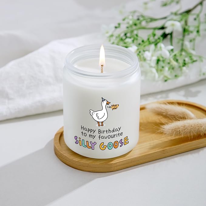 Jonico Birthday Gifts for Women - Birthday Gifts for Best Friend Bestie BFF Friendship Wife Husband Girlfriend Boyfriend Daughter Son, Lavender Candle