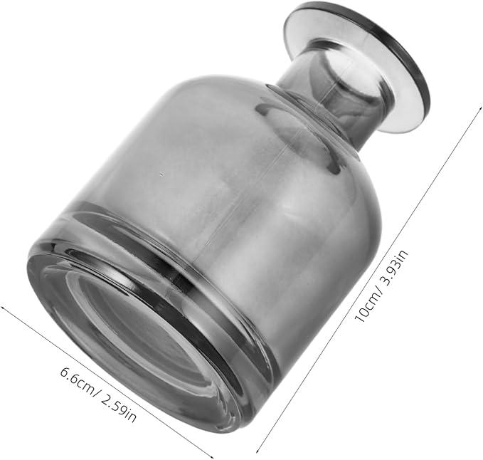 Healeved 3pcs Empty Diffuser Bottle: Jar 150ml Fragrance Container Replacement Accessories for Stroage Diffusers Reed Sticks DIY Crafts Decor