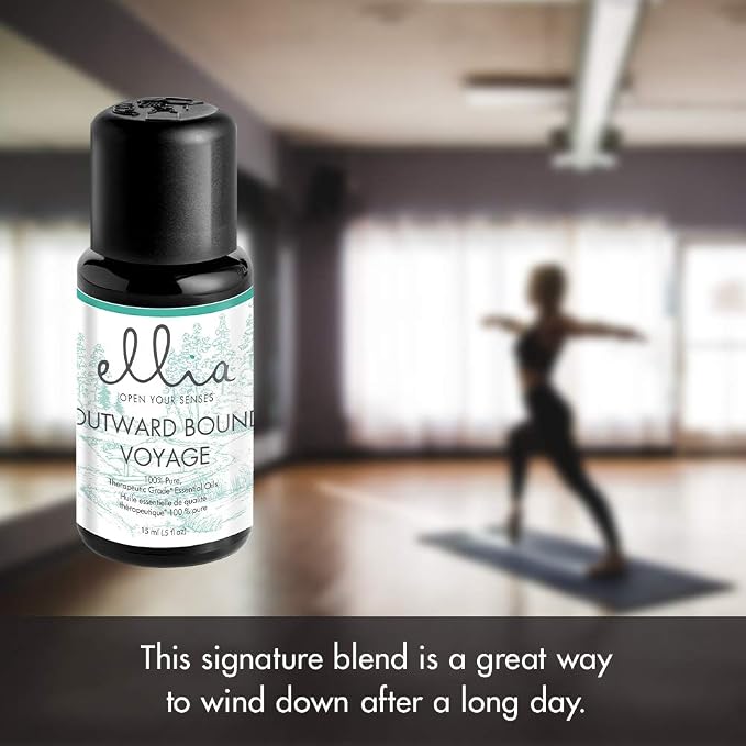 Ellia Diffuser Essential Oil |Outward Bound Blend| 15ml, 100% Pure, Therapeutic Grade