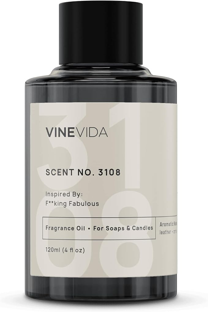 VINEVIDA Scent NO. 3108 Fragrance Oil for Candle Making and Soap Making - Premium Candle Scents for Soy Candles