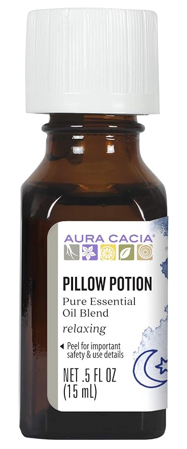 Pillow Potion Essential Oil Aura Cacia 0.5 oz Oil